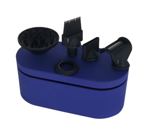Фен Dyson Supersonic HD07 с кейсом для хранения, EU/AE, prussian blue/rich copper 