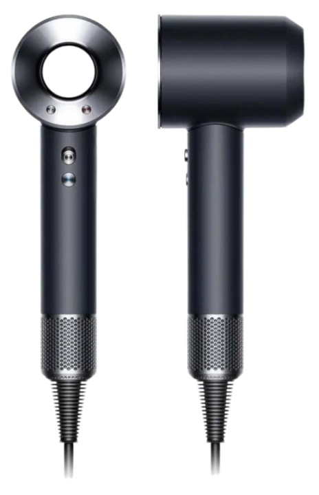 Фен Dyson Supersonic HD08, black/nickel, черный/никель, 1 насадка, не наша вилка