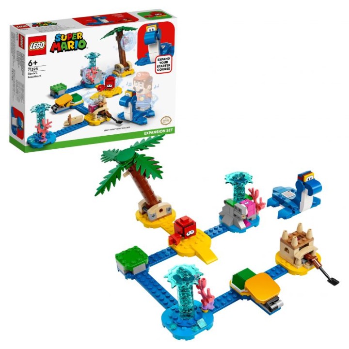Конструктор LEGO® Super Mario 71398 Дополнительный набор «Берег Дорри»