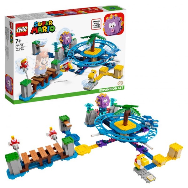 Конструктор LEGO® Super Mario 71400 Дополнительный набор «Пляжное веселье огромного ежа»