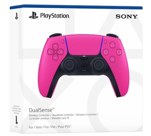 Розовый геймпад Sony DualSense: стильный контроль в ваших руках