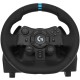 Руль Logitech G923 чёрный: реалистичное управление для гоночных симуляторов