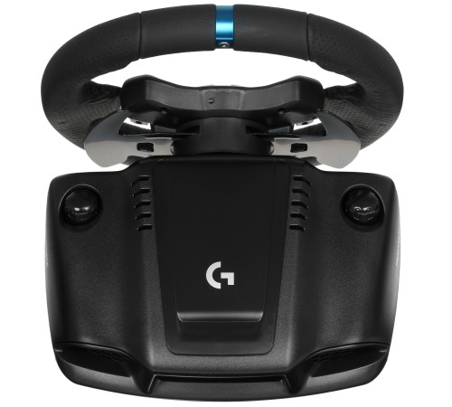 Руль Logitech G923 чёрный: реалистичное управление для гоночных симуляторов