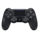 Чёрный геймпад Sony DualShock 4