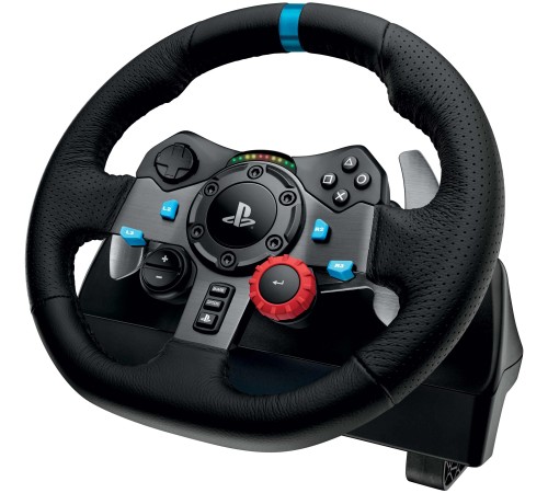 Руль Logitech G G29 Driving Force чёрный: реалистичное управление для гоночных игр