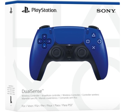 Геймпад Sony DualSense Cobalt Blue: погрузитесь в игру с новым цветом!