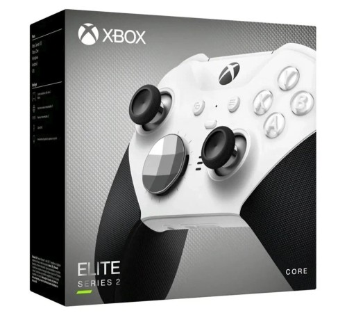Геймпад Xbox Elite Series 2 Core черно-белый: улучшенный контроль для ваших игр