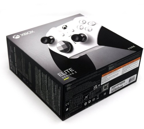 Геймпад Xbox Elite Series 2 Core черно-белый: улучшенный контроль для ваших игр