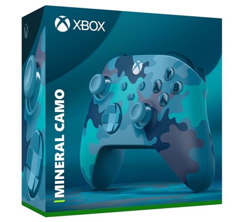 Геймпад Microsoft Xbox Series Mineral Camo: стильный и удобный контроллер для игр