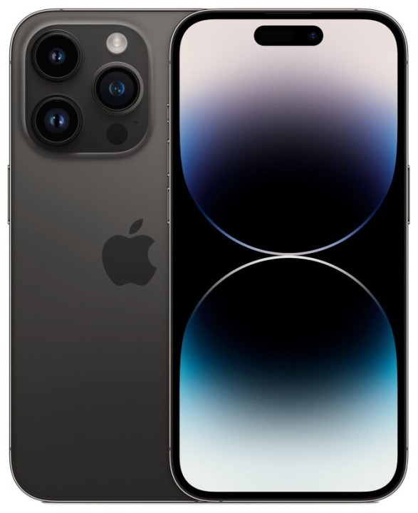 Apple iPhone 14 Pro Max 128 ГБ, Dual nano SIM, чёрный космос