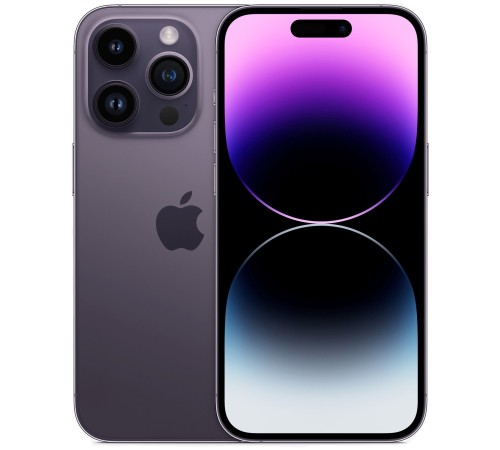 iPhone 14 Pro Max 1 ТБ в темно-фиолетовом цвете: двойная nano-SIM