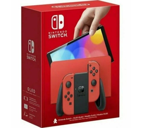 Игровая приставка Nintendo Switch OLED 64 ГБ Mario Red Edition: новый уровень игровых приключений