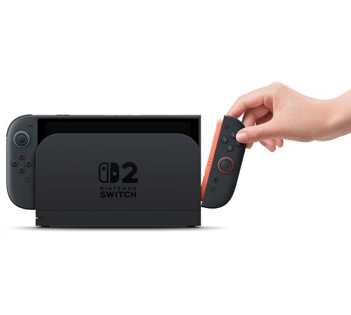 Nintendo Switch 2 в чёрном цвете — новая игровая приставка
