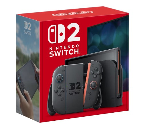 Nintendo Switch 2 в чёрном цвете — новая игровая приставка