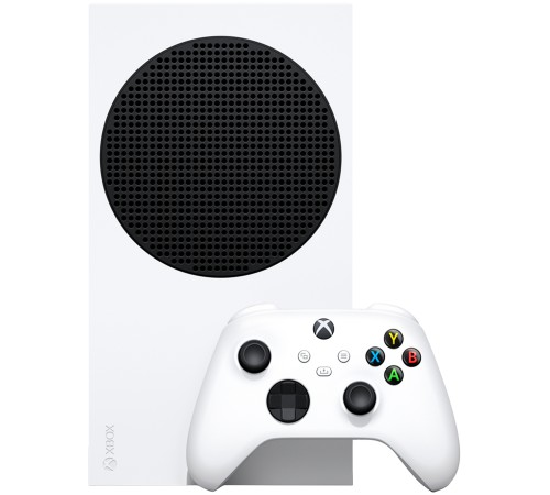Xbox Series S 512 ГБ SSD: игровая приставка в белом цвете