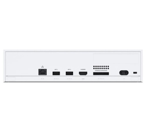 Xbox Series S 512 ГБ SSD: игровая приставка в белом цвете