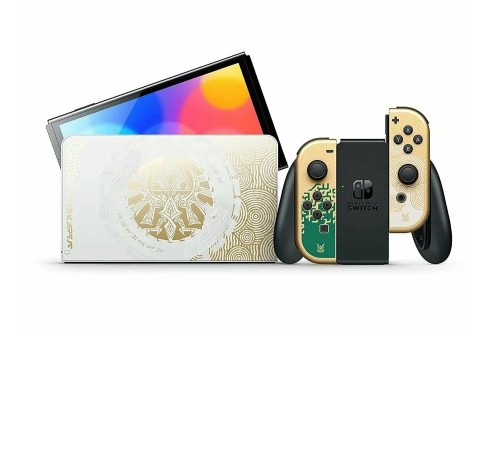 Игровая приставка Nintendo Switch OLED 64 ГБ с игрой The Legend of Zelda: Tears of the Kingdom