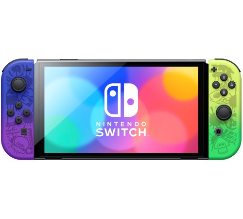 Игровая приставка Nintendo Switch OLED 64 ГБ в издании Splatoon 3: новое измерение игровых приключений