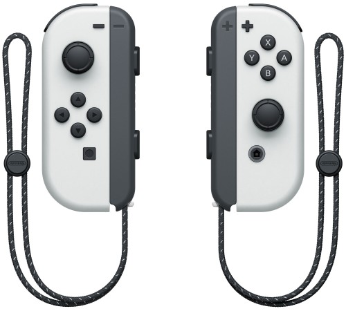 Игровая приставка Nintendo Switch OLED 64 ГБ в белом цвете с игрой Super Mario Odyssey