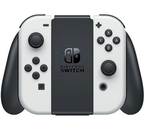 Игровая приставка Nintendo Switch OLED 64 ГБ в белом цвете: погрузитесь в мир игр!
