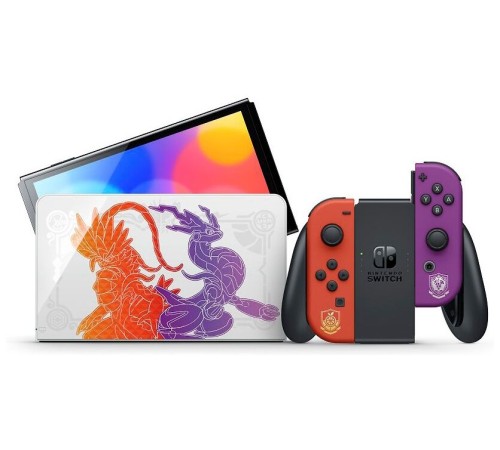 Nintendo Switch OLED 64 ГБ Pokemon Scarlet & Violet Edition: погрузитесь в мир покемонов