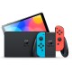Игровая приставка Nintendo Switch OLED 64 ГБ в неоновой расцветке: синий и красный