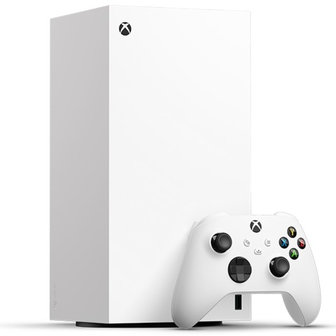 Игровая приставка Microsoft Xbox Series X Digital Edition 1 ТБ, белый