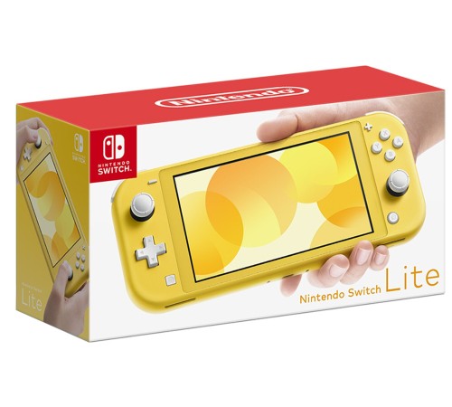 Игровая приставка Nintendo Switch Lite 32 ГБ жёлтого цвета — ваш новый игровой спутник!