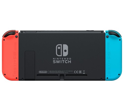 Игровая приставка Nintendo Switch rev.2 32 ГБ в неоновой расцветке: синий и красный