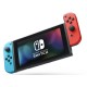Игровая приставка Nintendo Switch rev.2 32 ГБ в неоновой расцветке: синий и красный