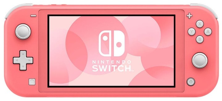 Игровая приставка Nintendo Switch Lite 32 ГБ, коралловый