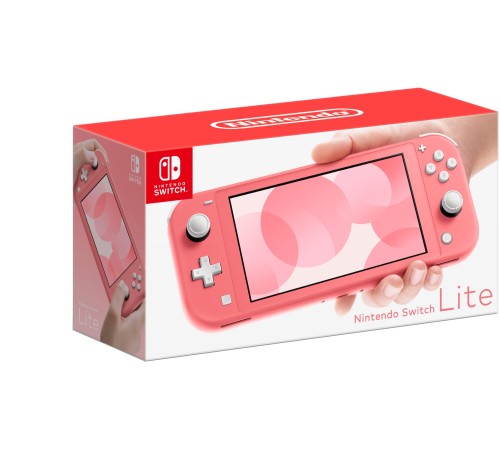 Игровая приставка Nintendo Switch Lite 32 ГБ в коралловом цвете — ваш новый игровой спутник!