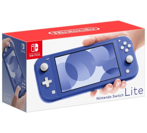 Nintendo Switch Lite 32 ГБ в синем цвете — игровая приставка для ярких приключений