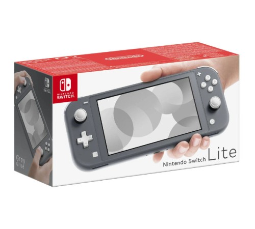 Игровая приставка Nintendo Switch Lite 32 ГБ в сером цвете — твой новый игровой спутник!