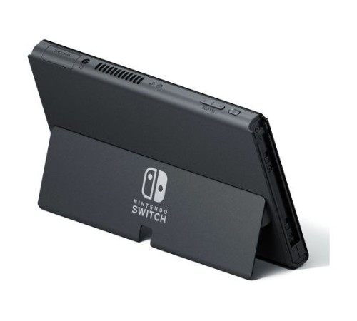 Игровая приставка Nintendo Switch OLED 64 ГБ в чёрном цвете: погрузитесь в мир игр
