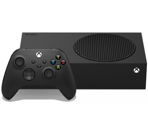 Xbox Series S 1 ТБ в чёрном цвете — игровая приставка нового поколения