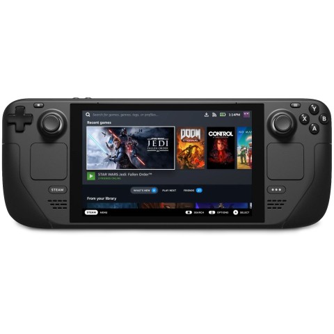 Игровая приставка Valve Steam Deck 64 ГБ SSD, черный