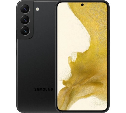 Смартфон Samsung Galaxy S22 (SM-S901B) 8/128 ГБ в цвете «чёрный фантом» — мощный выбор для ценителей качества.