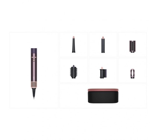 Фен-стайлер Dyson Airwrap complete Long HS08, jasper plum, KR