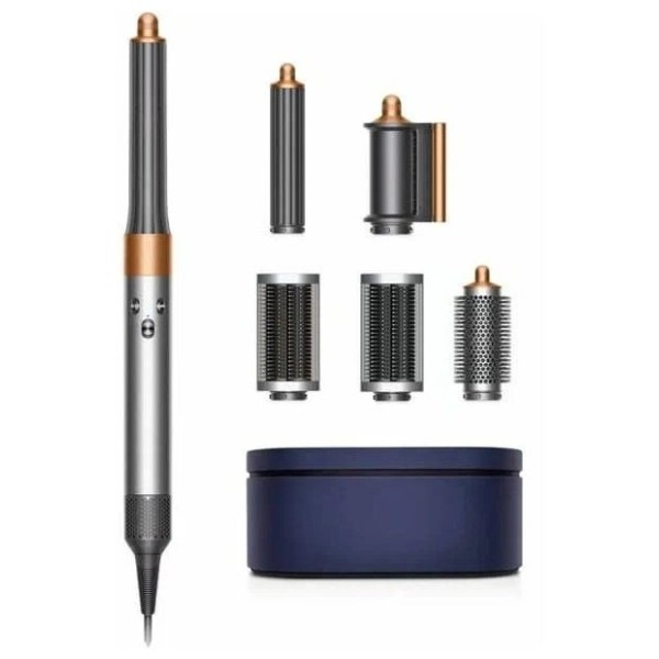 Фен-стайлер Dyson Airwrap complete long HS05, bright nickel/bright copper, не наша вилка