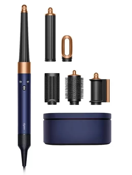 Фен-стайлер Dyson Airwrap complete Long HS08, prussian blue/rich copper, наша вилка