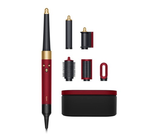 Фен-стайлер Dyson Airwrap complete Long HS08, red velvet/gold