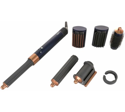 Фен-стайлер Dyson Airwrap complete long HS05, HK, prussian blue/copper, берлинская лазурь/медный