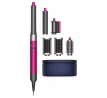 Фен-стайлер Dyson Airwrap Complete Long HS05, фуксия/яркий никель