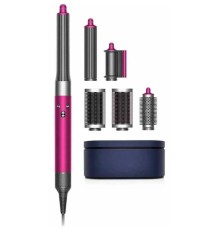 Фен-стайлер Dyson Airwrap Complete Long HS05, фуксия/яркий никель