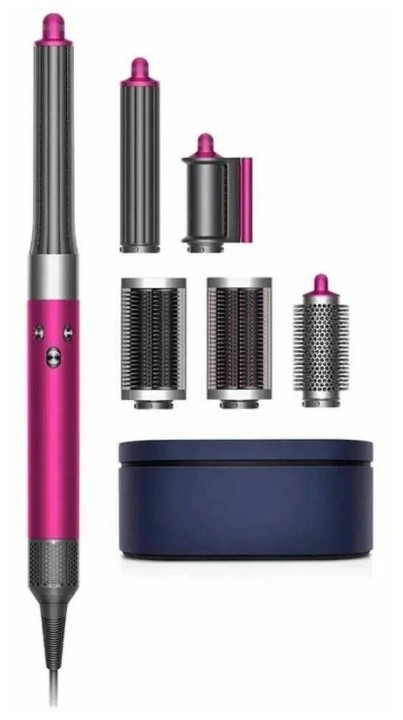 Фен-стайлер Dyson Airwrap Complete Long HS05, fuschia/nickel, фуксия/яркий никель, не наша вилка