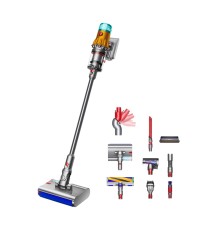 Пылесос Dyson V12s Detect slim submarine (SV46) HEPA, yellow/nickel