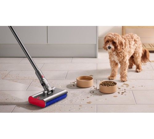 Пылесос Dyson V12s Detect slim submarine (SV46) HEPA, yellow/nickel