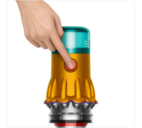 Пылесос Dyson V12s Detect slim submarine (SV46) HEPA, yellow/nickel