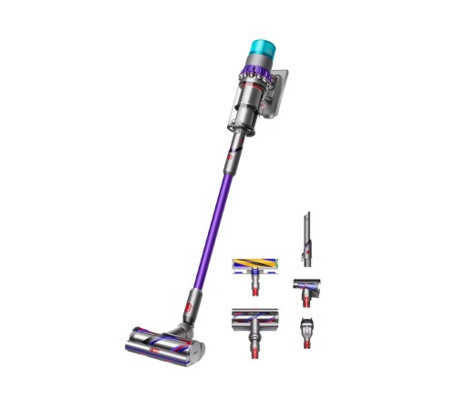 Пылесос Dyson Gen5Detect Absolute (SV23), purple/iron/purple (5 насадок)
